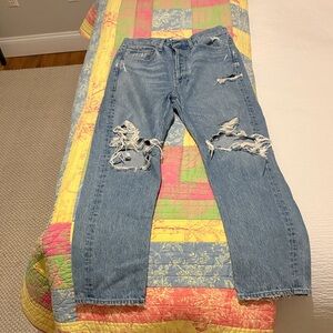 Agolde ripped jeans